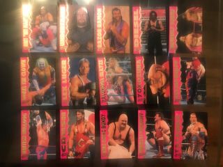 1995 WWE WWF Action Packed FULL SET,  All 42 Cards RARE, 2