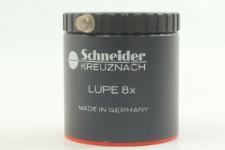 【 Rare 8x Near 】 Schneider Kreuznach 8x Magnifier Lupe Loupe From Japan