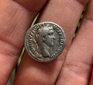Antoninus Pius & Marcus Aurelius Rare Ancient Roman Ar Denarius 140ad Ric417a 3g