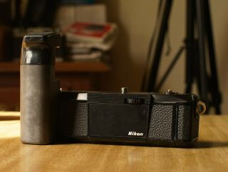 Rare Nikon Md - 14 Motor Drive For Nikon Fg,  Nikon Em,  Nikon Fg - 20