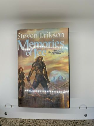True Us First Edition Printing Memories Of Ice Steven Erikson Malazan Rare Hcdj