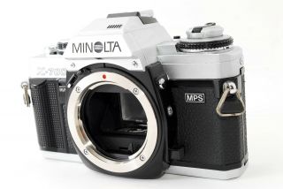【rare Silver N Mint】 Minolta X - 700 Mps 35mm Slr Film Camera Body From Japan 1692