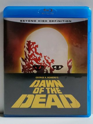 Dawn Of The Dead 1978 Blu - Ray Anchor Bay Out Of Print Rare