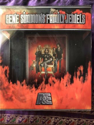 Gene Simmons - Family Jewels Season One Signature Series Collectors Set (rare) 4disc