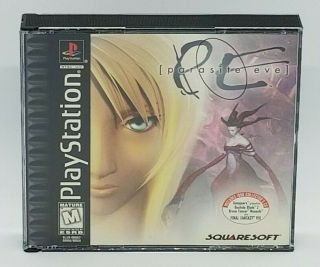 Parasite Eve (playstation 1,  1998) Rare Ps1 Rpg Gem W/ Registration Card