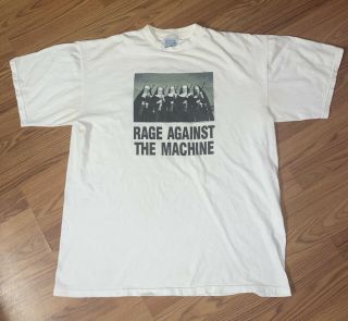Vintage 1997 Offical Rage Against The Machine Shirt Rare Nun