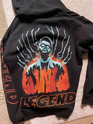 The Weeknd Starboy Legend Of The Fall Tour Hoodie Rare