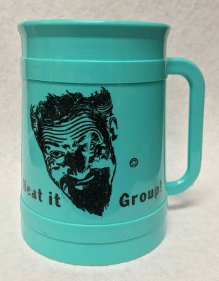 Rare 1960s Ghoulardi - Heat It Group / Manners Big Boy - Plastic Mug Cup