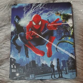 Rare The Spider - Man 1 & 2 Steelbook