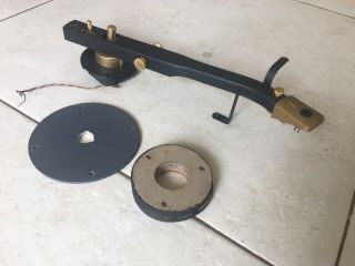 Vintage Stereo Audax Transcription Tonearm For Broadcast Turntable Rare Find