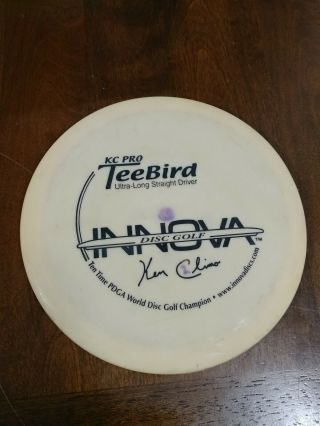 Kc Pro Teebird 174g 10x Ten Time World Champion,  Innova Disc Golf Oop Rare