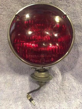 Rare Vintage Dietz 9 - 51 Red Spot Light.  12 Volt.  Fully Operational