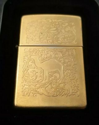 Zippo,  Camel,  Gold Plated,  Lighter,  But Looks ( (very Rare))