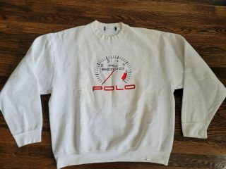 Vintage Polo Ralph Lauren Snowbeach Indian Rare 92 Rl2000 Sweatershirt Size Xxl