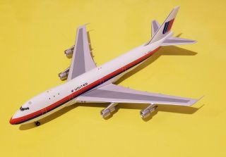 Big Bird 1:400 United Airlines 747 - 100 Saul Bass Small Titles N157ua Rare