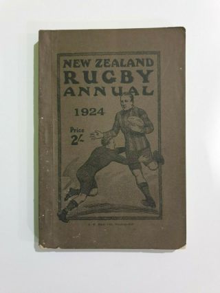 1924 Zealand Rugby Annual (extremely Rare)