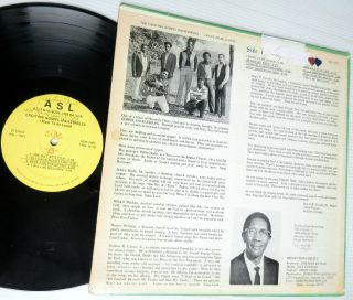 EXCITING GOSPEL INCREDIBLES I Want To Be Loved RARE GROUP HARMONY GOSPEL SOUL LP 2
