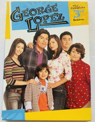George Lopez: The Complete 3rd Season 3 (dvd,  2013,  4 - Disc Set) Rare