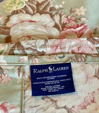 Vintage Ralph Lauren Queen Sheet Set - Charlotte Rare