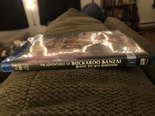 Adventures of Buckaroo Banzai 1984 SHOUT SELECT 2 Disc Blu - Ray/DVD Set RARE 2