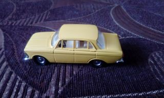 Moskvich 412 А2,  Without Made In.  1/43 Ussr,  Tantal,  Rare Yellow Color