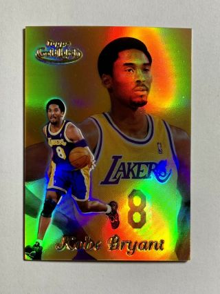 Kobe Bryant 1999 - 00 Topps Gold Label 22 Class 3 Refractor Ultra Rare Ssp