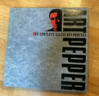 Art Pepper The Complete Galaxy Recordings 16 Cds Rare Very Out Of Print Nm