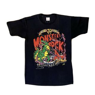 Rare Vintage Van Halen Monsters Of Rock 1988 Tour Shirt Large