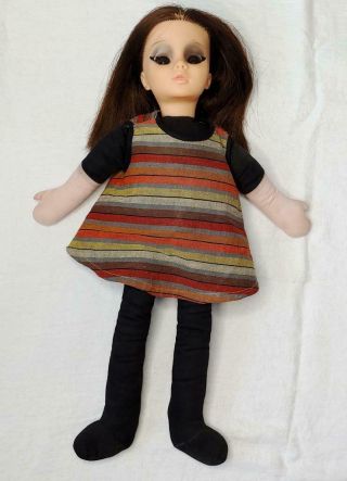Vhtf Rare Brunette Scooba Doo Beatnik Doll 1960 