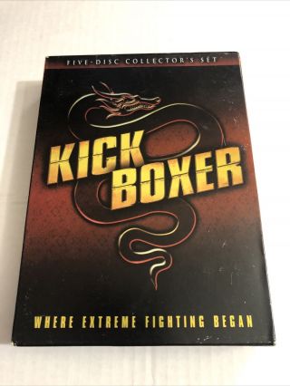 Kickboxer 1 2 3 4 & 5 Rare Collector 