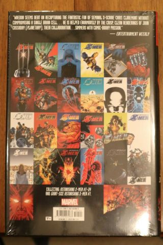Astonishing X - Men by Joss Whedon Omnibus DM Variant Hardcover HC RARE OOP 2