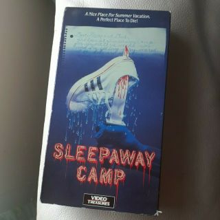 Rare Sleepaway Camp Vhs Video Treasures Media Horror Slasher Gore Cult Movie