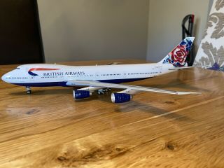 Inflight200 1/200 British Airways 747 - 200 G - Bdxk England.  Very Rare