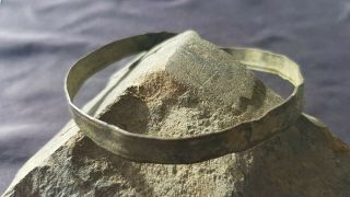 Ultra Rare Viking Warriors Copper Alloy Bracelet.  A Must.  L92w