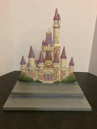 Jim Shore Disney Princess Castle Displayer.  Rare.  Modified - Plz Read