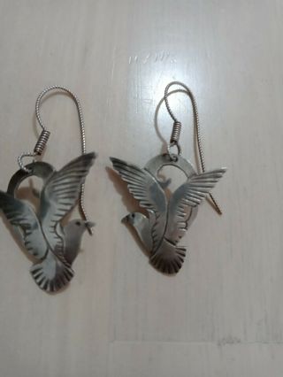 stavre gregor panis vintage sterling silver earrings rare 3