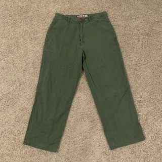 Vintage 90s Blind Skateboard Pants Baggy Loose Green Rare Size 34 X 30