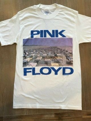 Vintage - Pink Floyd 1988 World Tour - T - Shirt Rare - Large - Never Worn - Authentic