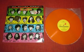 The Rolling Stones - Some Girls / Rare Orange Vinyl Lp [import] 1978 5 C062 - 61