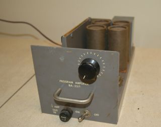 Vintage Rare RCA BA - 33a Transistor Program Amplifier 2