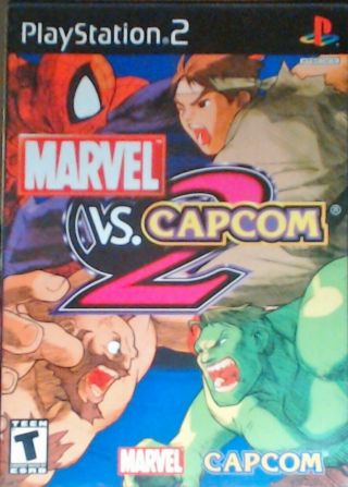 Rare Marvel Vs Capcom 2 Ps2 Playstation 2
