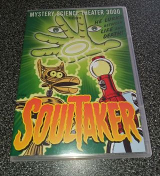 Mystery Science Theater 3000,  Vol.  Xiv Soultaker Dvd Only Rare