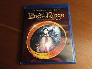 The Lord Of The Rings: Animated Classic (blu - Ray/dvd,  2010,  Rare Oop)