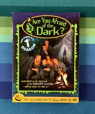 Are You Afraid Of The Dark: Season 1 (dvd) Rare Oop