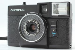 [rare:near Mint] Olympus Pen Ef Black 35mm Film Half Frame Camera From Japan