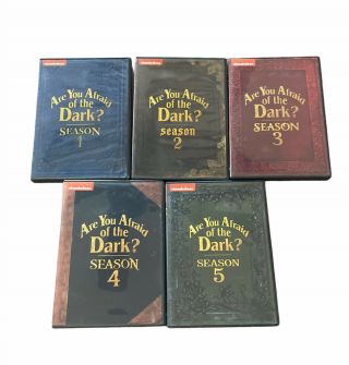 Are You Afraid Of The Dark? Tv Series Complete Season 1 - 5 Minty Rare Oop