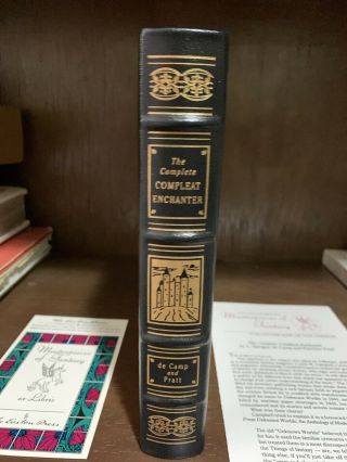 The Complete Compleat Enchanter - De Camp & Pratt - Very Rare - Easton Press