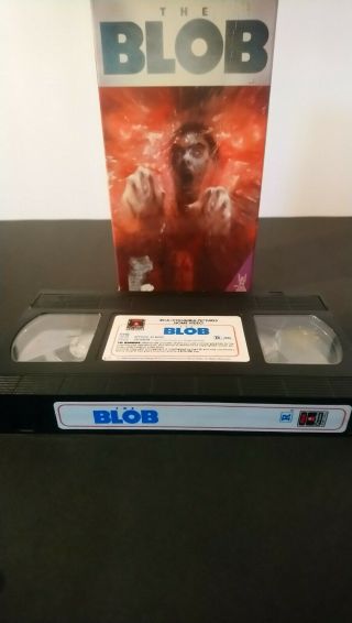 The Blob Vhs Horror Sci Fi Rare 1988