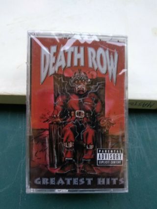 Death Row Greatest Hits 1996 2 Cassette Set Nmint Rare Htf Vtg