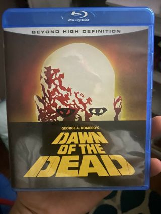 Dawn Of The Dead - 1978 - Anchor Blu Ray - Rare Oop -